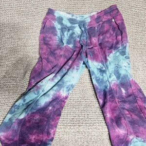 Womens Tie-Dye Pants